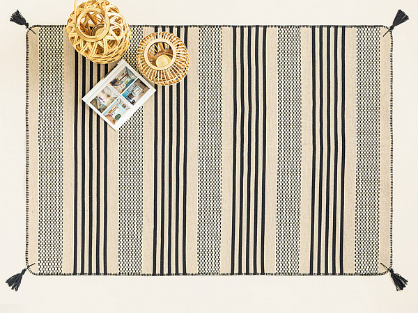 Fancy Striped Cotton Carpet 80х150 cm