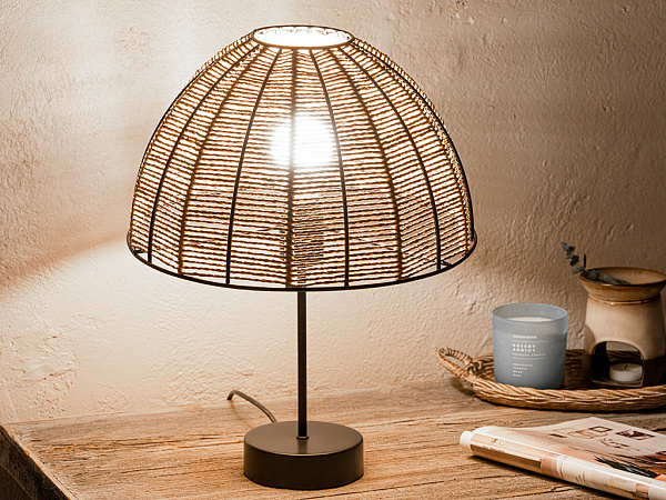 Rustic Table Lamp 10х35х23 cm
