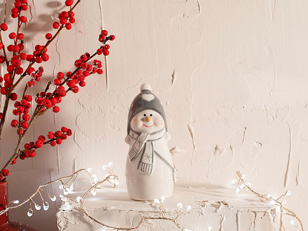 Cheerful Snowman Статуетка 4.2х5.2х11 см