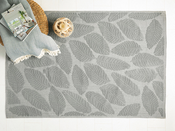 Leafy  Cotton Carpet 50х80 cm