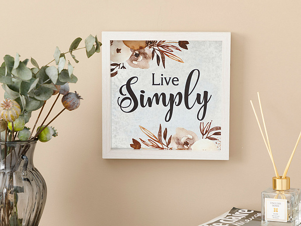 Simple Life Картина 24х24 см