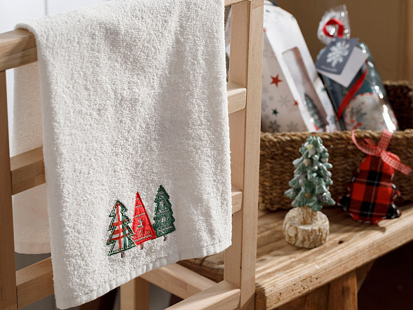 Christmas Tree Полотенце для лица хлопковое 40х60 см