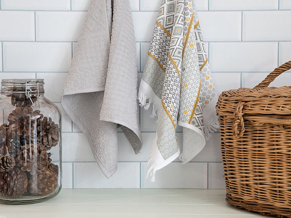 Ethnic Set of kitchen towels 40x60 cm