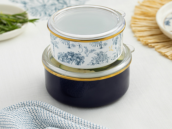 Toile Botanical Емкость для хранения 12 -14 см
