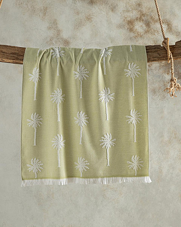 Palm Пляжний рушник бавовняний 75х150 см