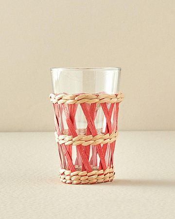 Stripe Wicker Glass 320 ml