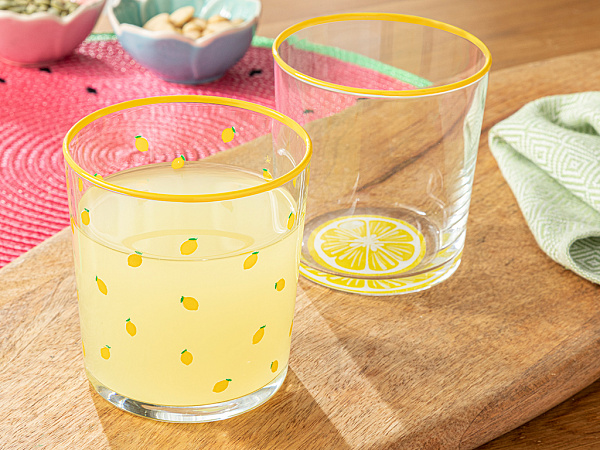 Lemon Set of glasses 380 ml х 2 pcs