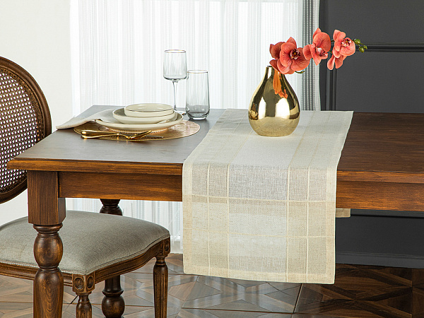 Luxe Linen Look Столова доріжка 40х150 см