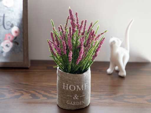 Lavender Artificial flower 17х17х23.5 cm