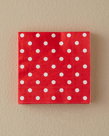 Christmas Dots Paper napkins 33х33 cm 20 pcs
