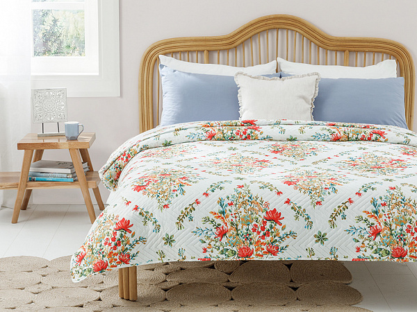 Boho Flowers Покрывало для кровати 160х220 см