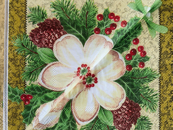 Happy New Year Paper napkins 22 pcs 33x33 cm