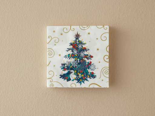 Festive Tree Салфетки бумажные 33х33 см 20 шт