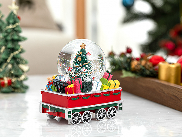 Christmas Train Снігова Куля 9.8х7х11 см