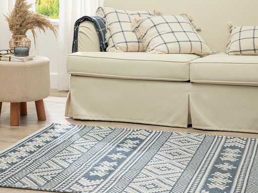 Cotton Ethnic Cotton Carpet 155х230 cm