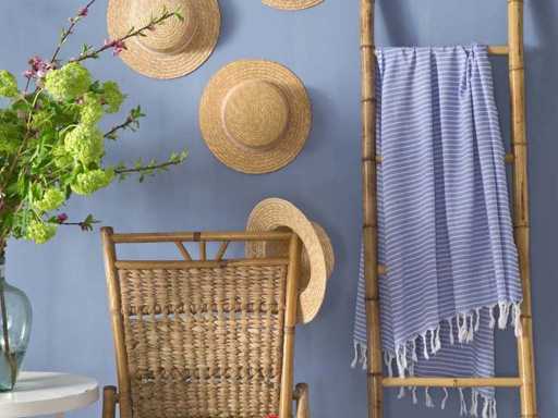 Summer Stripe Пляжное полотенце хлопковое 100х170 см