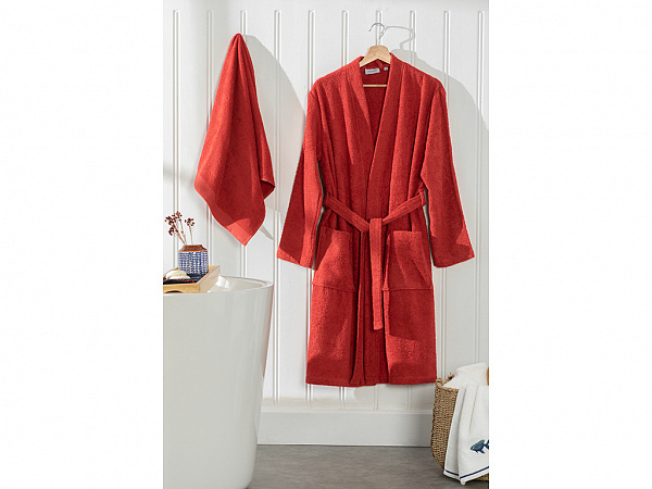 Plain Bathrobe set L-XL