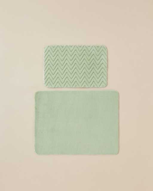 Zigzag Line Set for the bathroom 60х80 cm + 40х60 cm