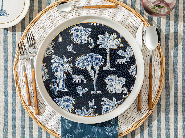 Toile Jungle Serving plate 27 cm