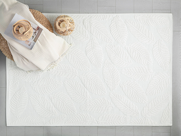 Leafy Cotton Carpet 120х180 cm