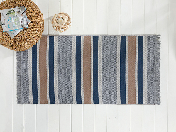 Timeless Stripe Хлопковый Ковер 80х150 см