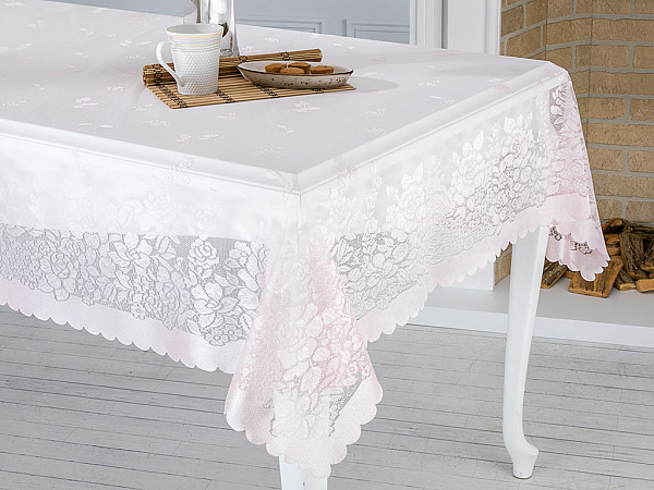 Rosy Rain Tablecloth 145х145 cm