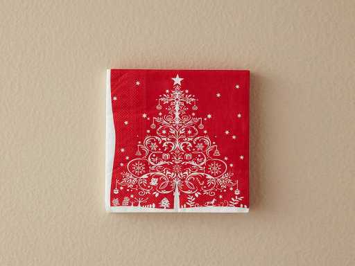Christmas Tree Салфетки бумажные 33х33 см 20 шт