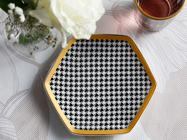 Denby Pied de poule Тарелка для аперитива 10 см