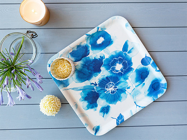 Blue Rose Поднос 33х33 см