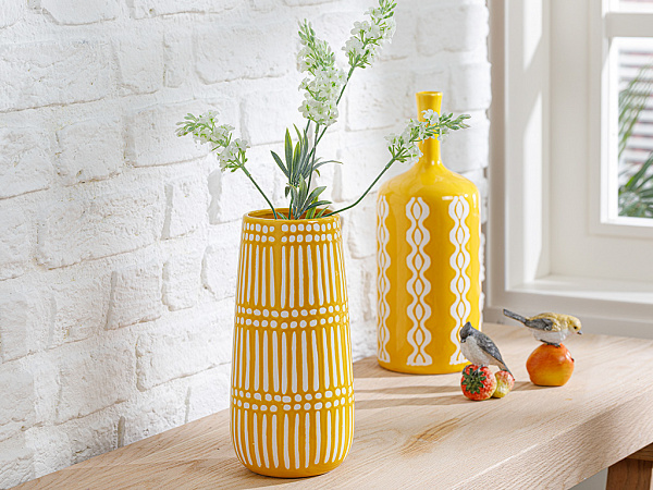 Royal Stripe Vase 13х13х27 cm