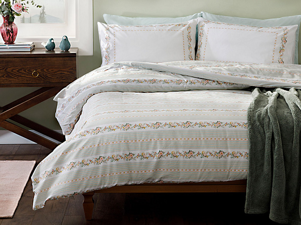 Floral Stripe Bedding set 200х220 cm