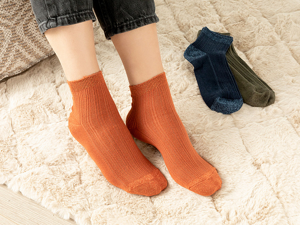 Modern Silver Socks 36-40 3 pcs