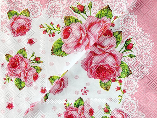 Dantel Paper napkins 22 pcs 33x33 cm