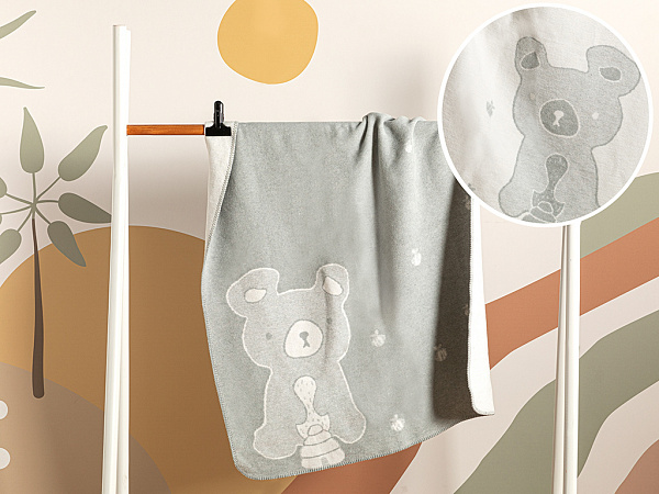 Honey Bear Children's blanket 100x120 cm