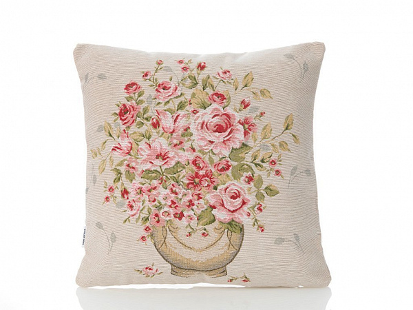 Rose Bouquet Decorative pillow case 45x45 cm