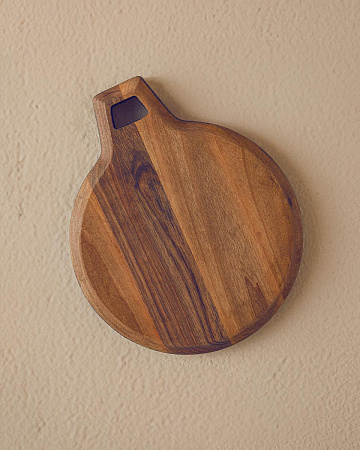 Modern Wood Cutting Board 21.7х18 cm