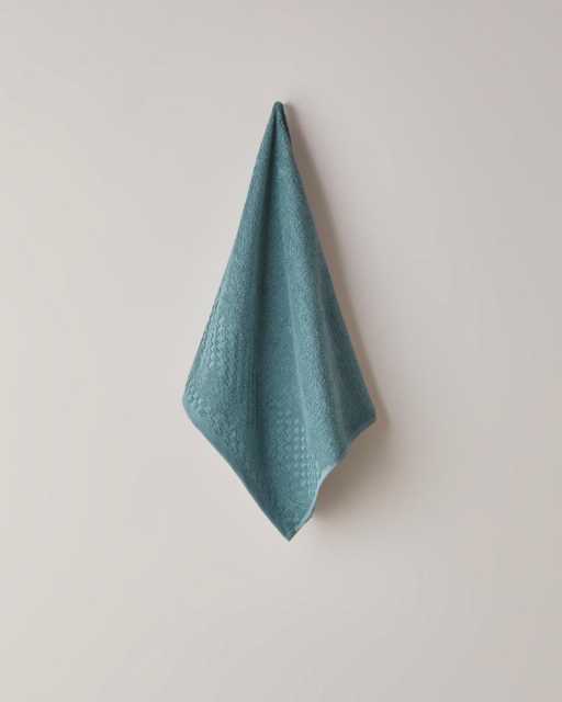 Border Check Face towel cotton 50х80 cm