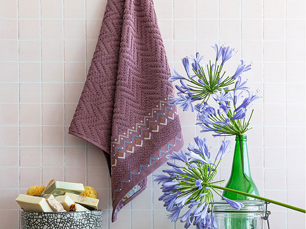 Pure Ikat Полотенце для лица хлопковое 50х80 см