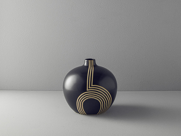 Stripy Vase 26х26х25 cm