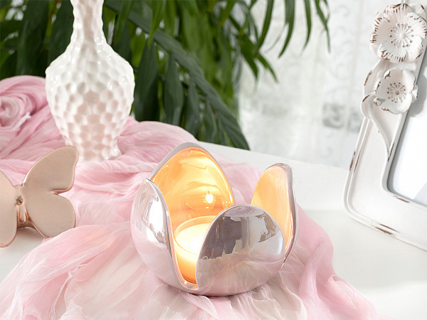 Chick Tulip Підсвічник 12.2х12.2х9 см