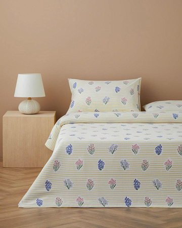 Flower Stripes Пикейный набор 200х220 см