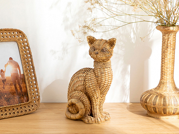 Cat Statuette 16.2х13х24.5 cm