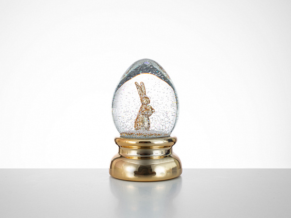 Baby Rabb?t Snow globe 10 см