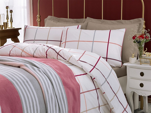 Glam Check Cotton Duvet Cover 200х220 cm