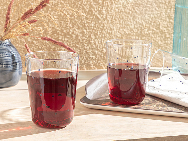 Dots Set of glasses 250 ml х 3 pcs
