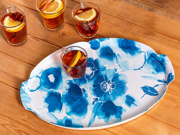 Blue Rose Таця 33x33 см