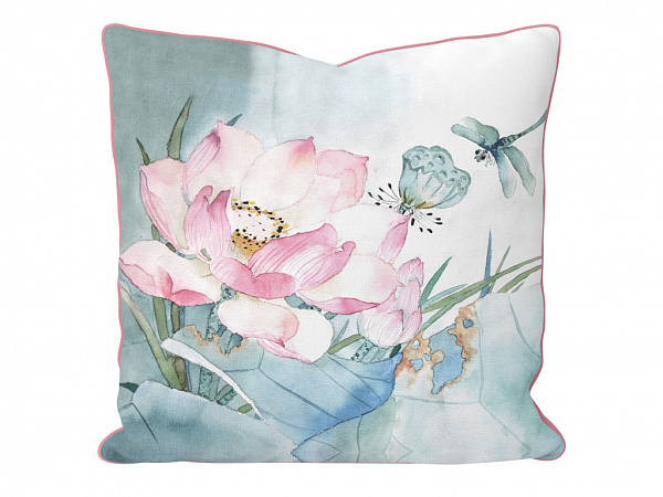Lotus Blossom Decorative pillow case 45x45 cm