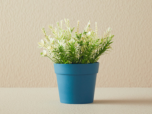 Flowery Штучна квітка у горщику 13х13х14 см