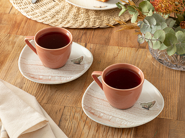 Galia Leaf A set of cups 170 ml 2 pcs