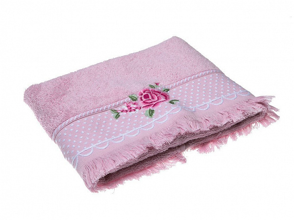 Pink Roses Рушник для обличчя бавовняний 50х80 см